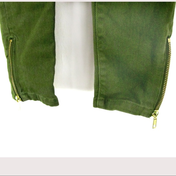 H&M Conscious Collection Jeans Size 4 Green - Picture 4 of 6